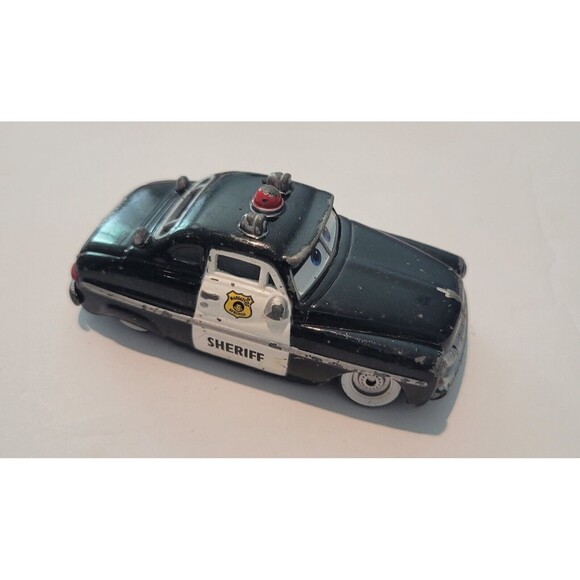 Disney Pixar Cars Diecast Toys Sheriff, Finn McMissile, TJ Hummer - Lot of 3 DMG - Picture 9 of 12